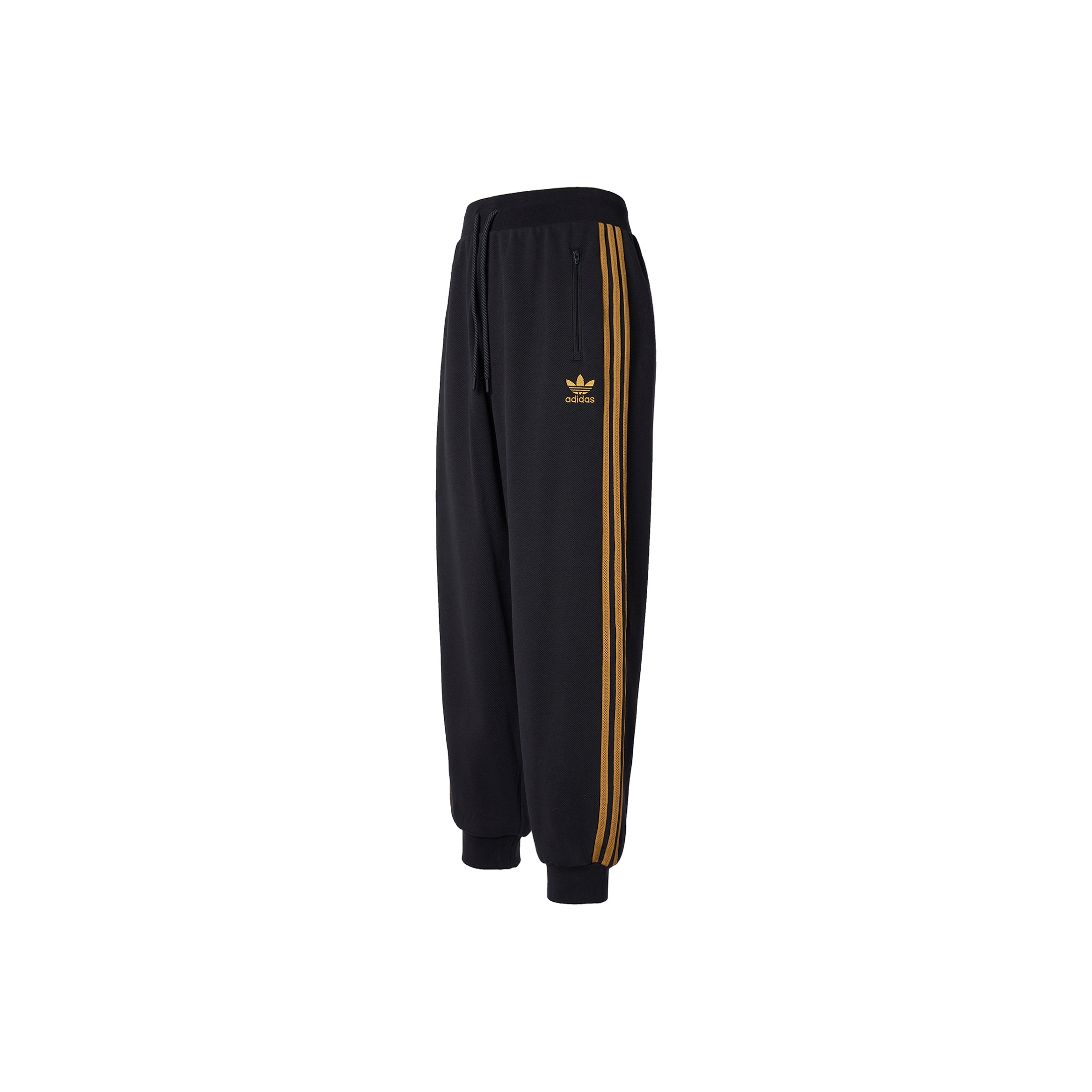 black and gold adidas sweatpants
