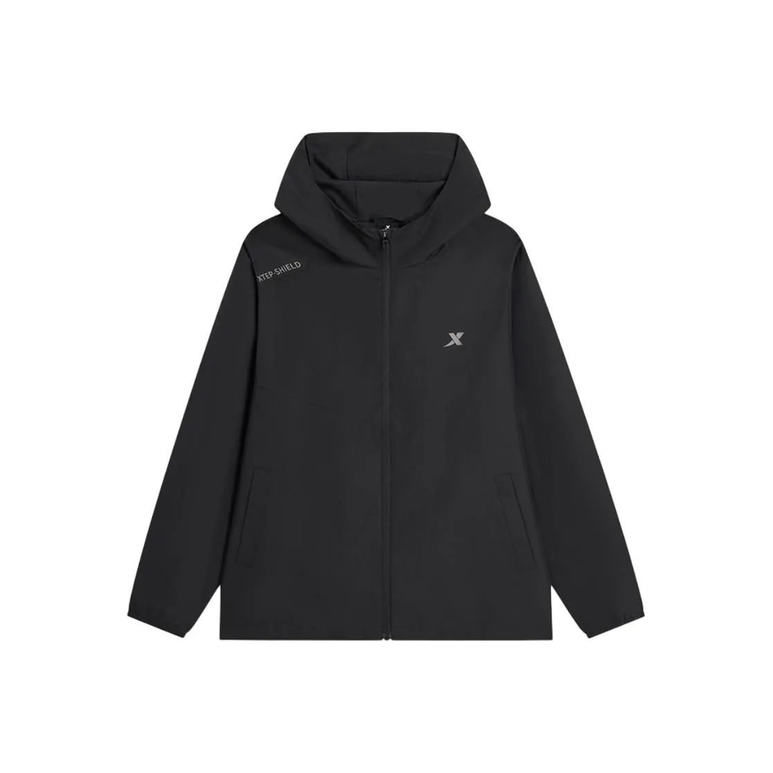 XTEP Variety Training Collection Trench Coat Men's Jet Black