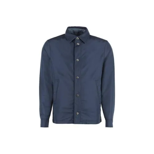Canali Синий Мужские Куртки