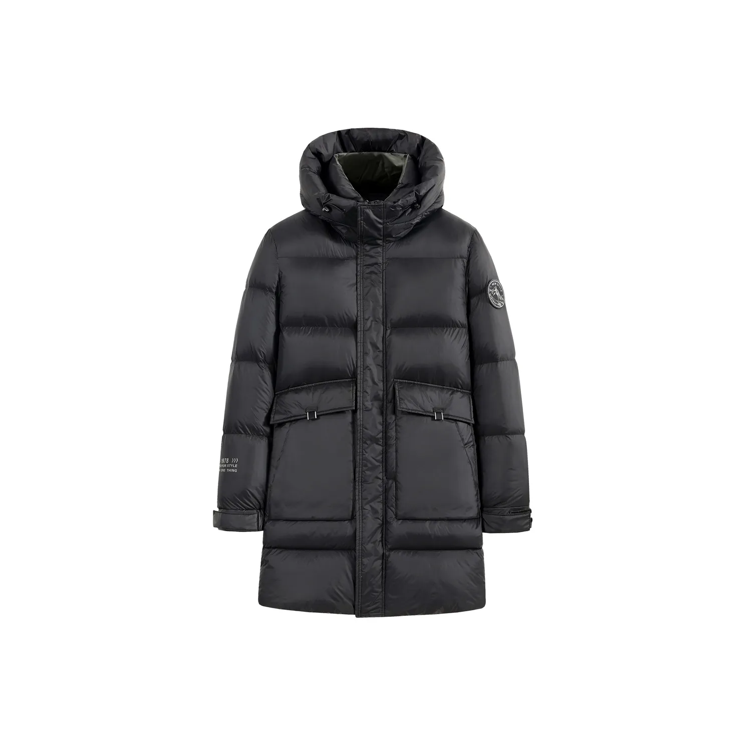 SNOW FLYING Пуховик Мужской Черный