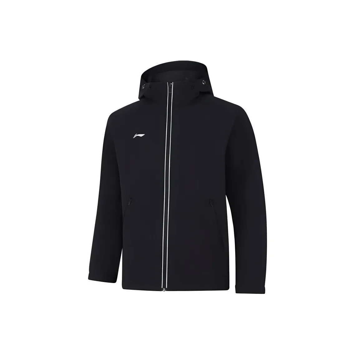 LINING Trench Coats Men's Black