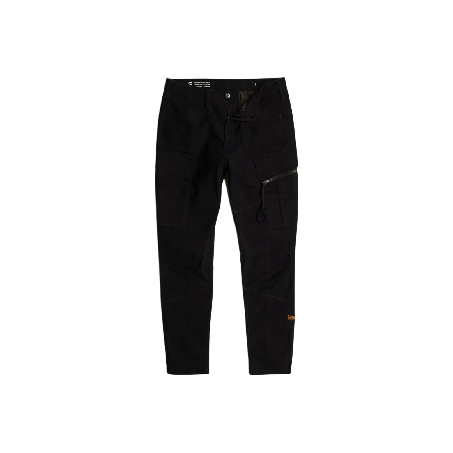 г Звезда RAW Карго Брюки Мужские Темно-черные