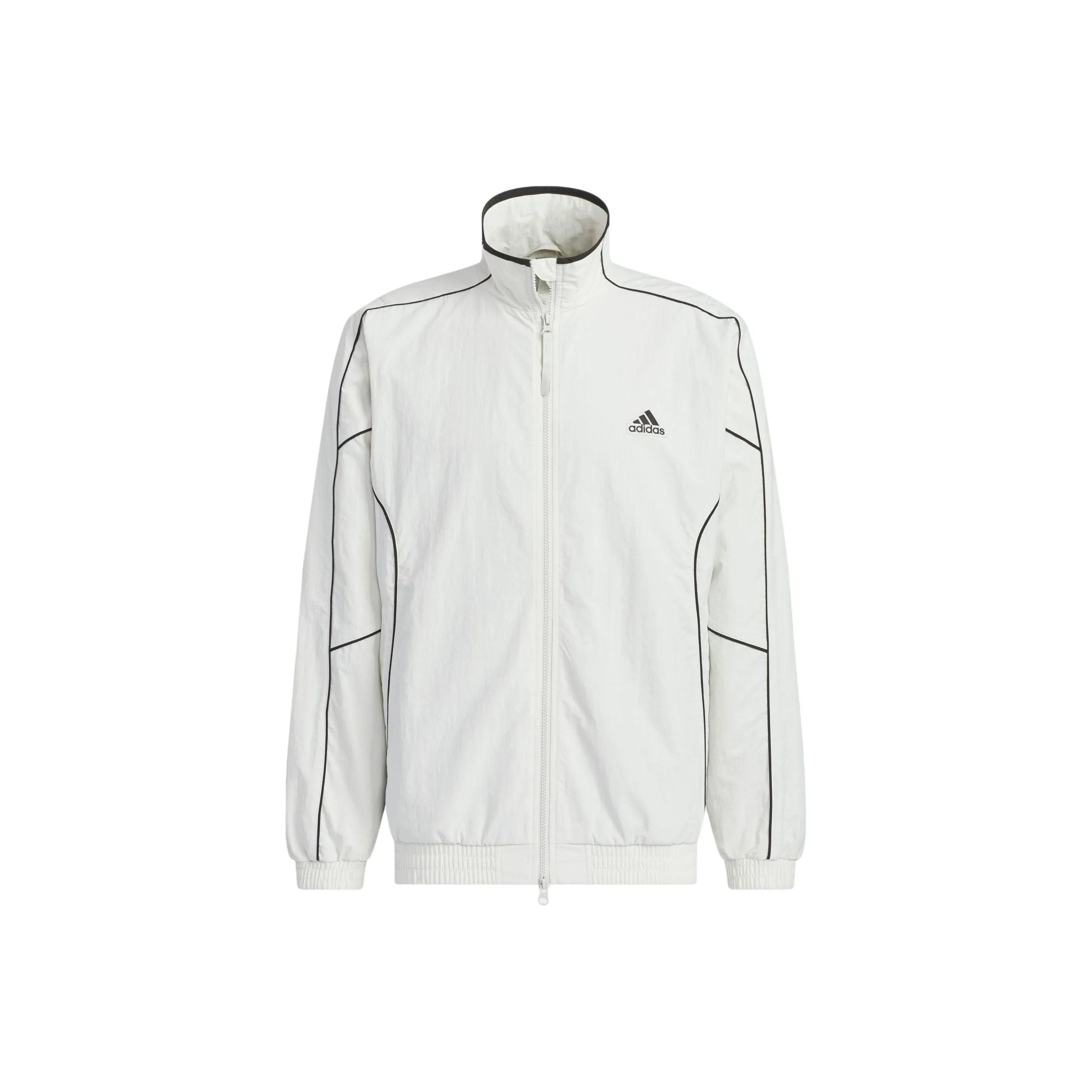 Adidas WORDING FW24 WRINKLED LINED TRACK TOP Jacket Unisex Track Gray