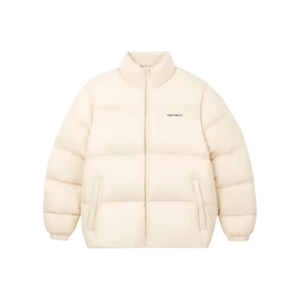 Carhartt WIP Пуховик Мужской Бежевый Желтый