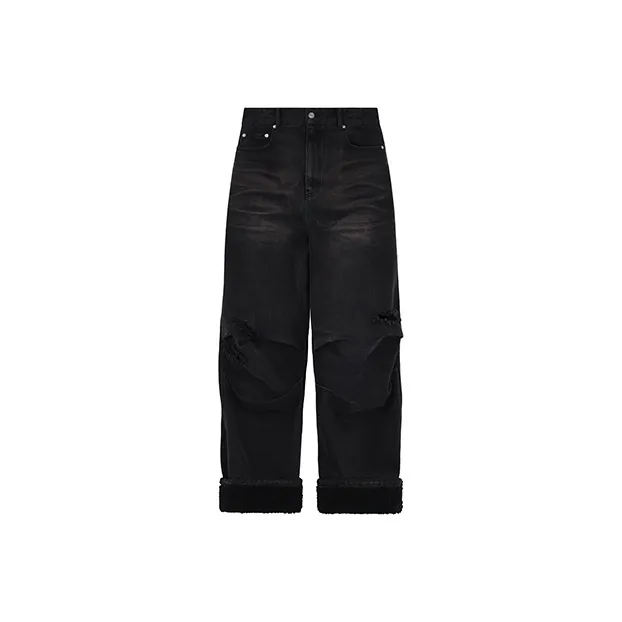 WE11DONE Jeans Unisex Black