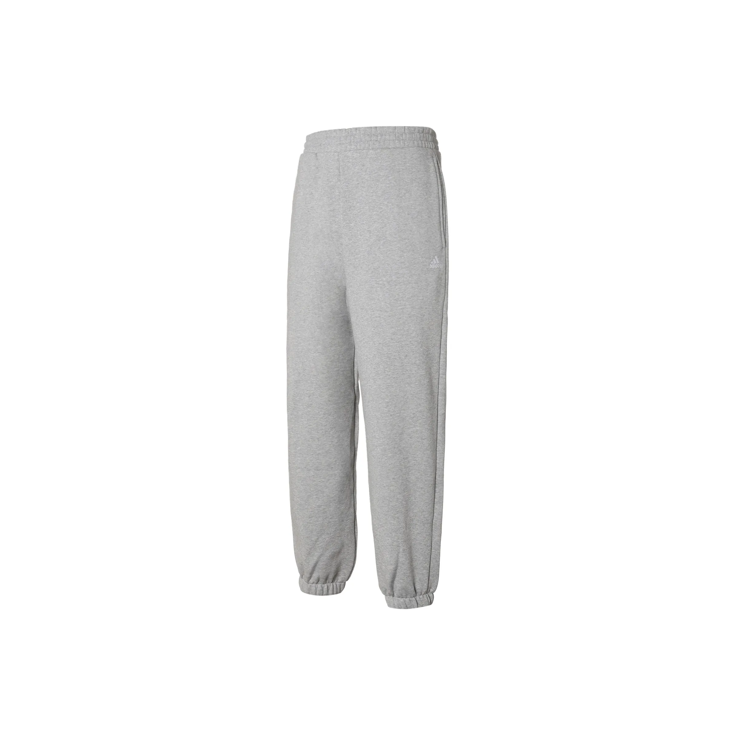 Adidas Knitted Sweatpants Unisex Medium Heather Gray