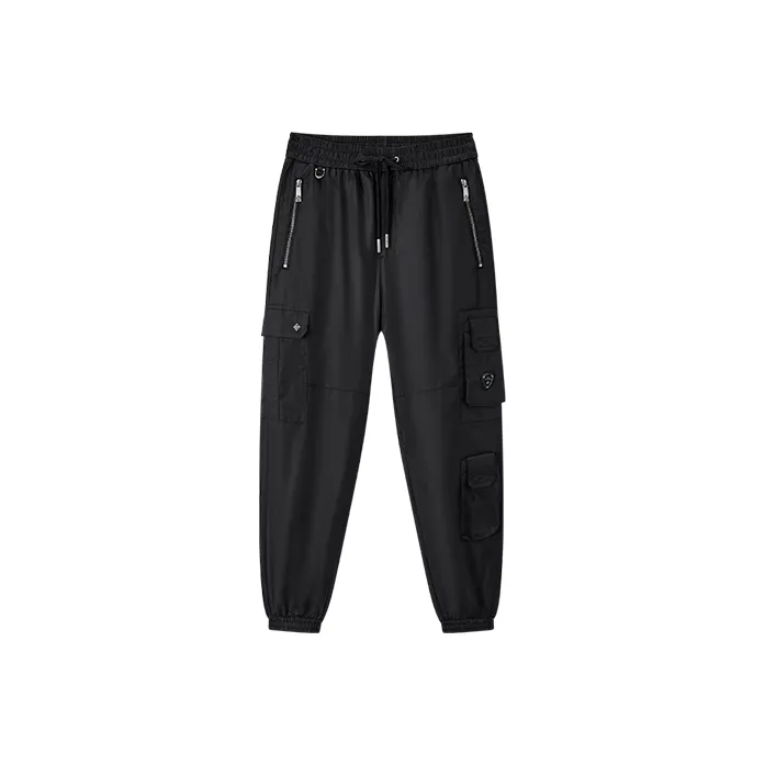 JOHN RICHMOND Knitted Sweatpants Men's Black