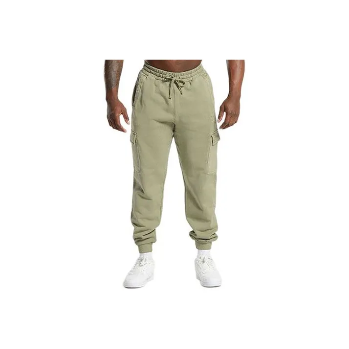 GYMSHARK Премиум Карго Брюки Мужские Natural Шалфей Зеленый