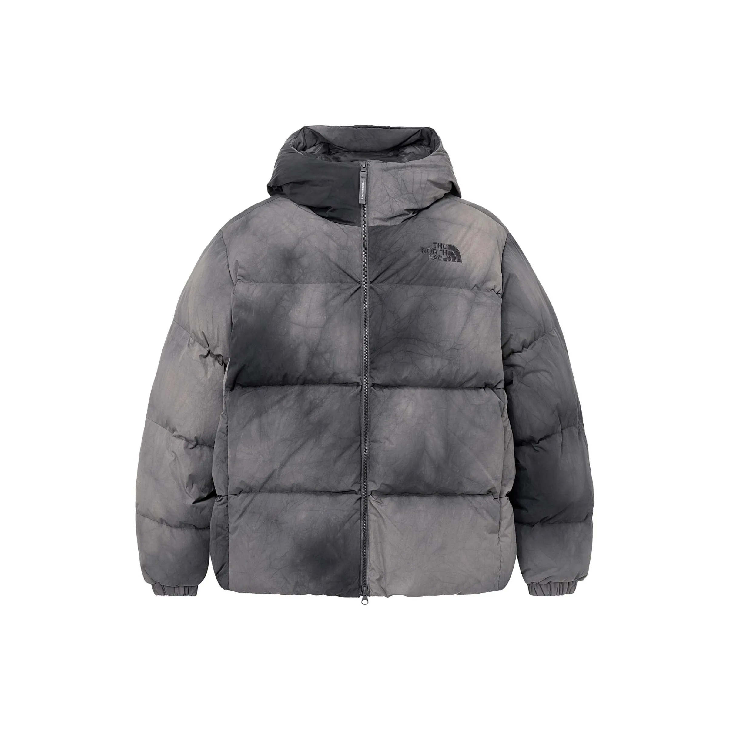 The North Face Пуховики и зимние пальто унисекс серого цвета