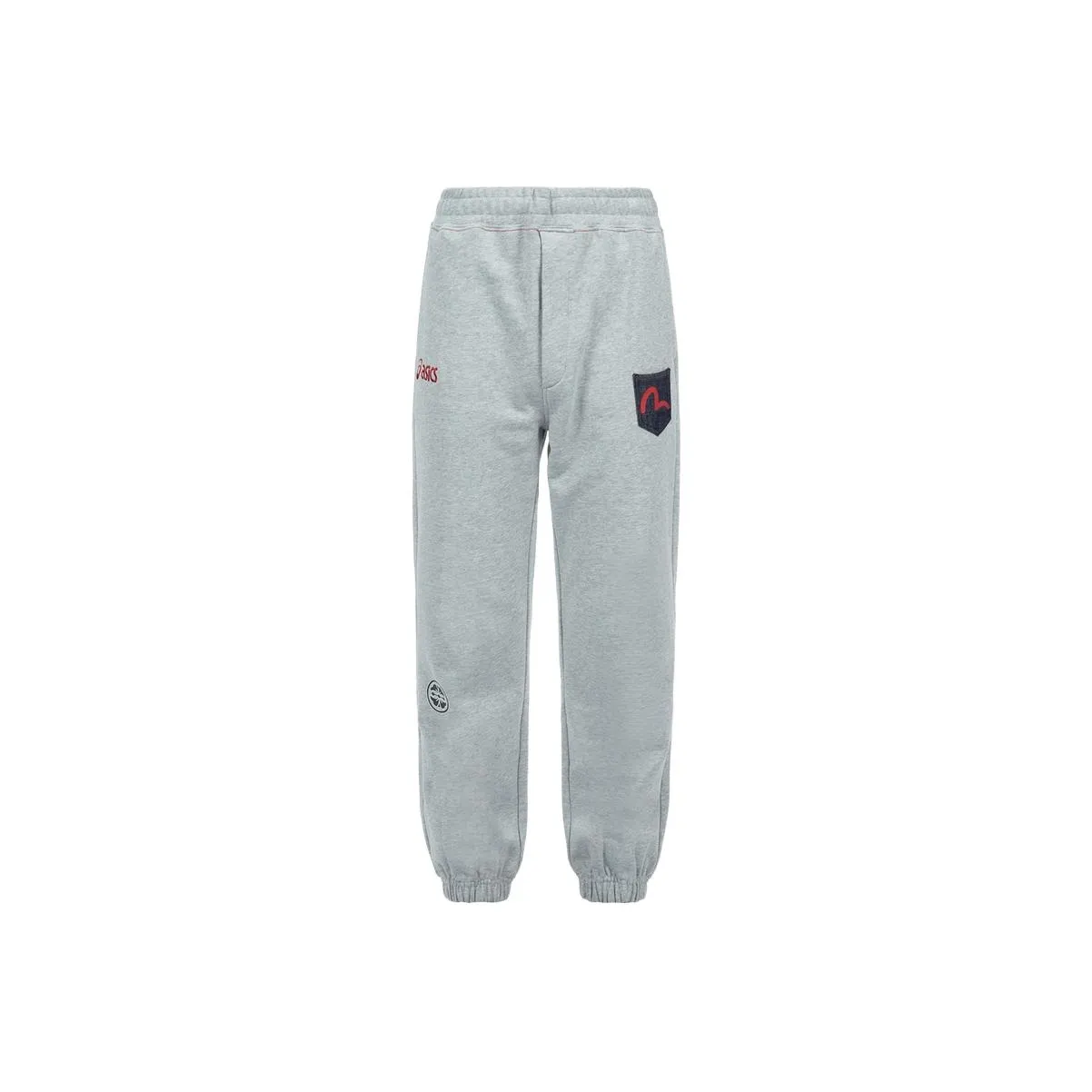 Asics X EVISU Knitted Sweatpants Men's Heather Gray