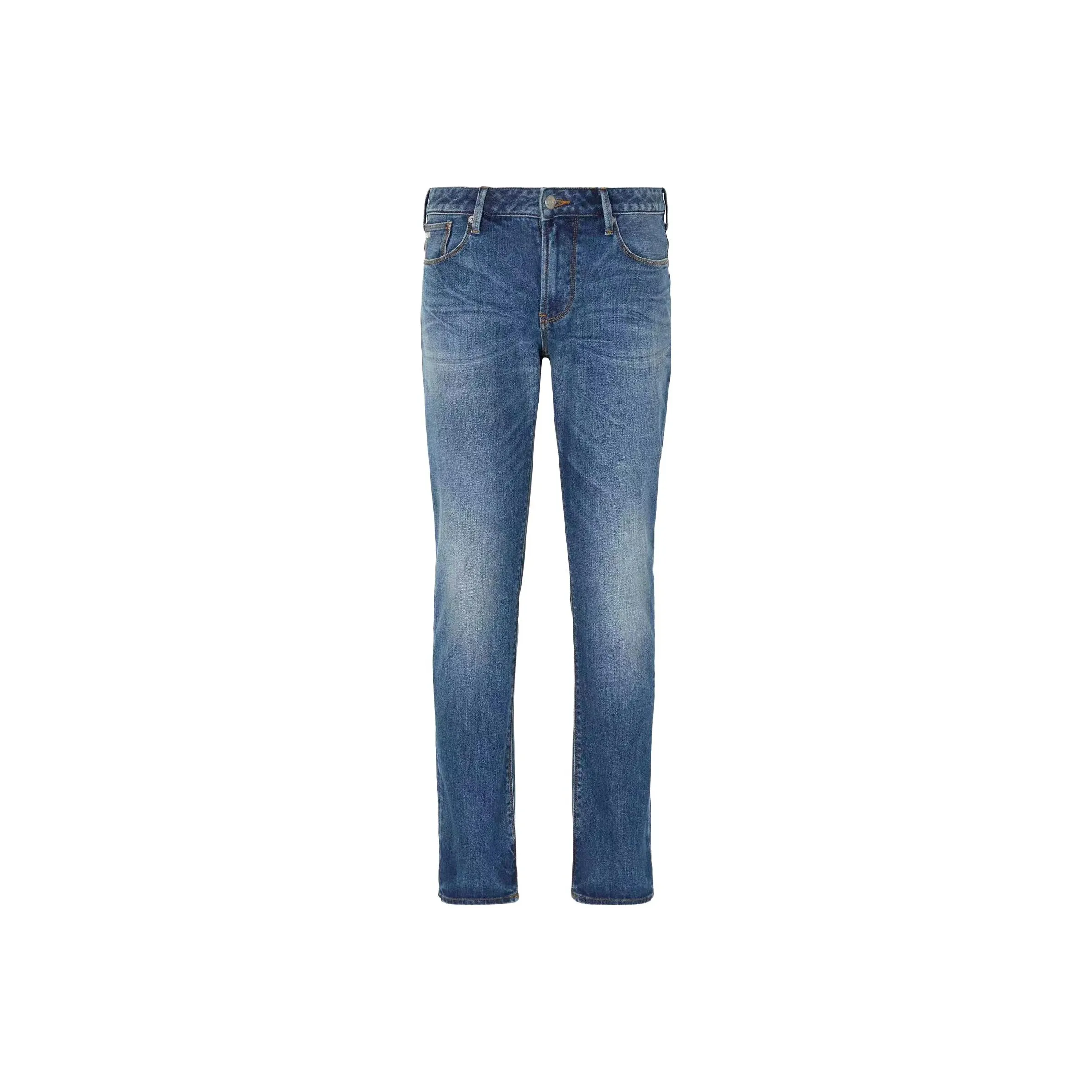 EMPORIO ARMANI J06 Slim fit Bleached effect Comfort denim Jeans