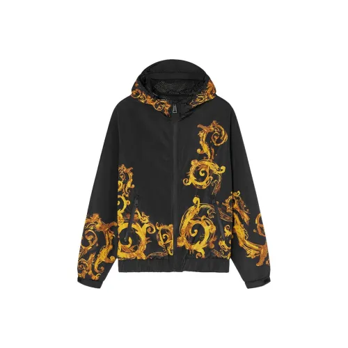 VERSACE JEANS COUTURE Черные Мужские Куртки