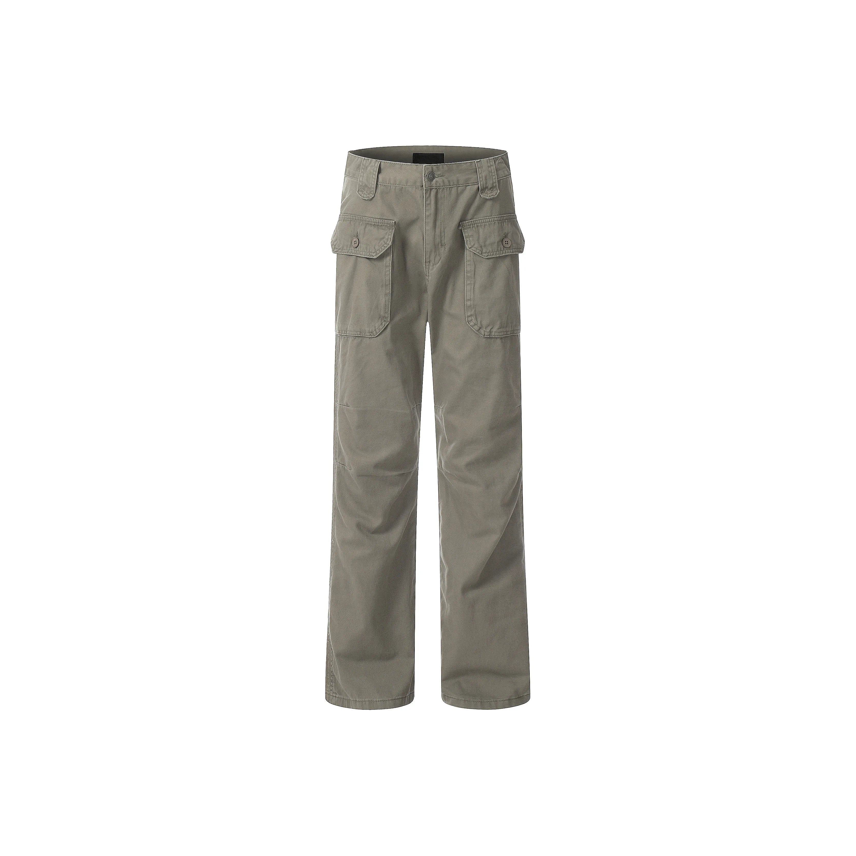 GBXM Cargo Pants Unisex Gray Green