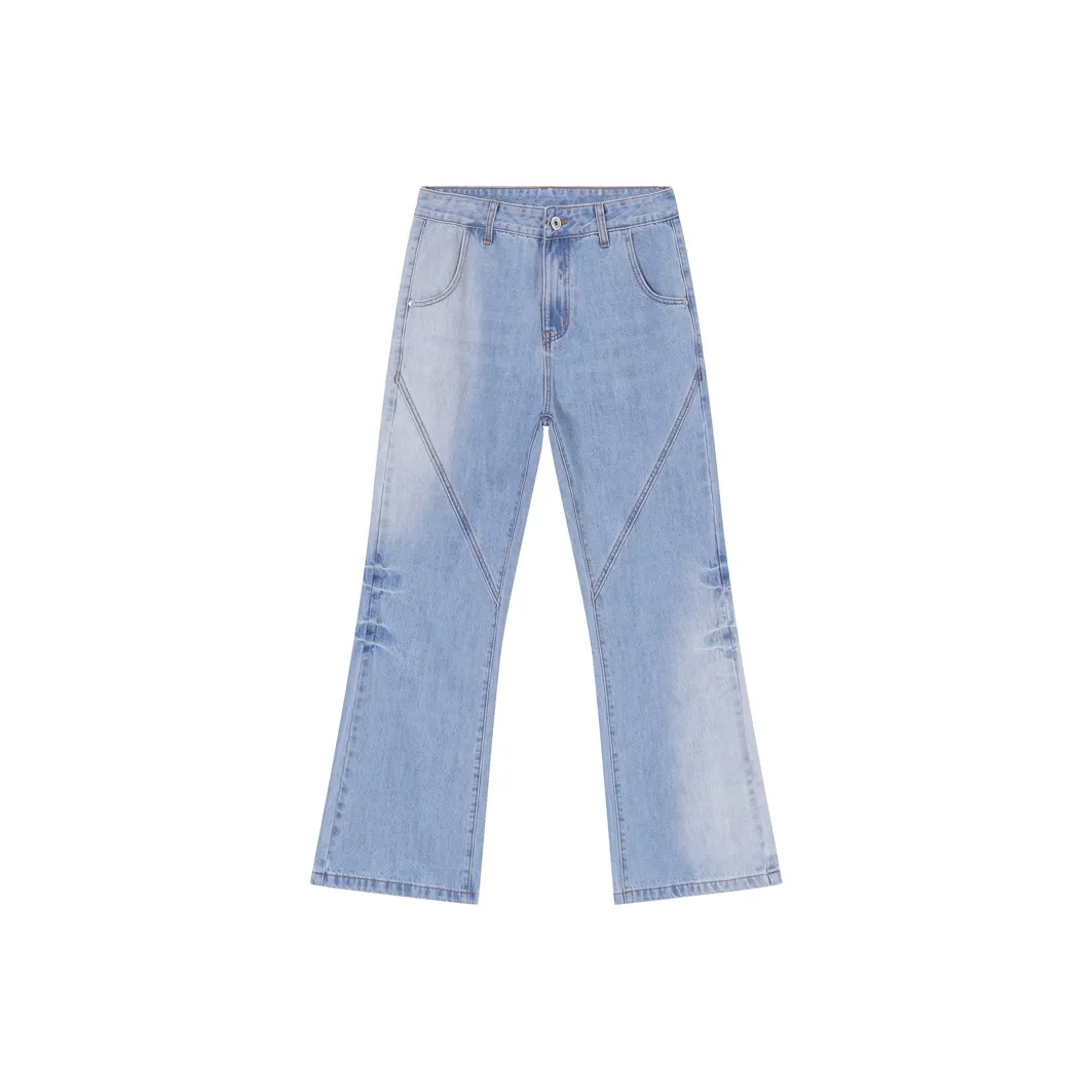 Voguo Relay Bootcut Jeans Unisex Градиент Черный
