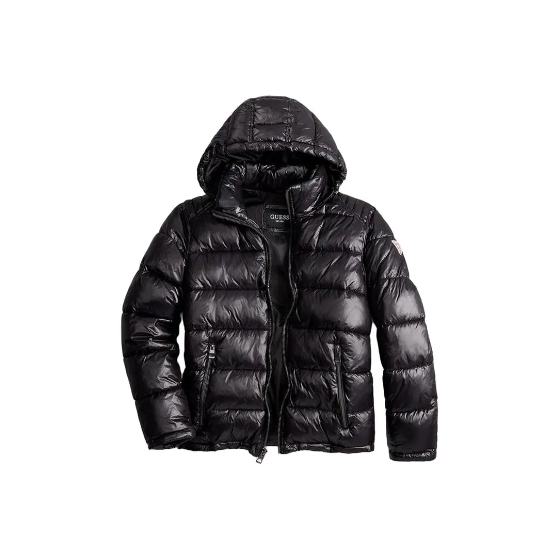 GUESS Jackets & Coats Men's Black