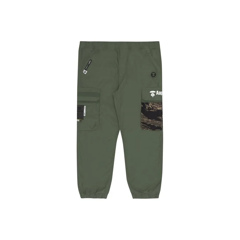 Aape Mid-rise Cargo Trousers
