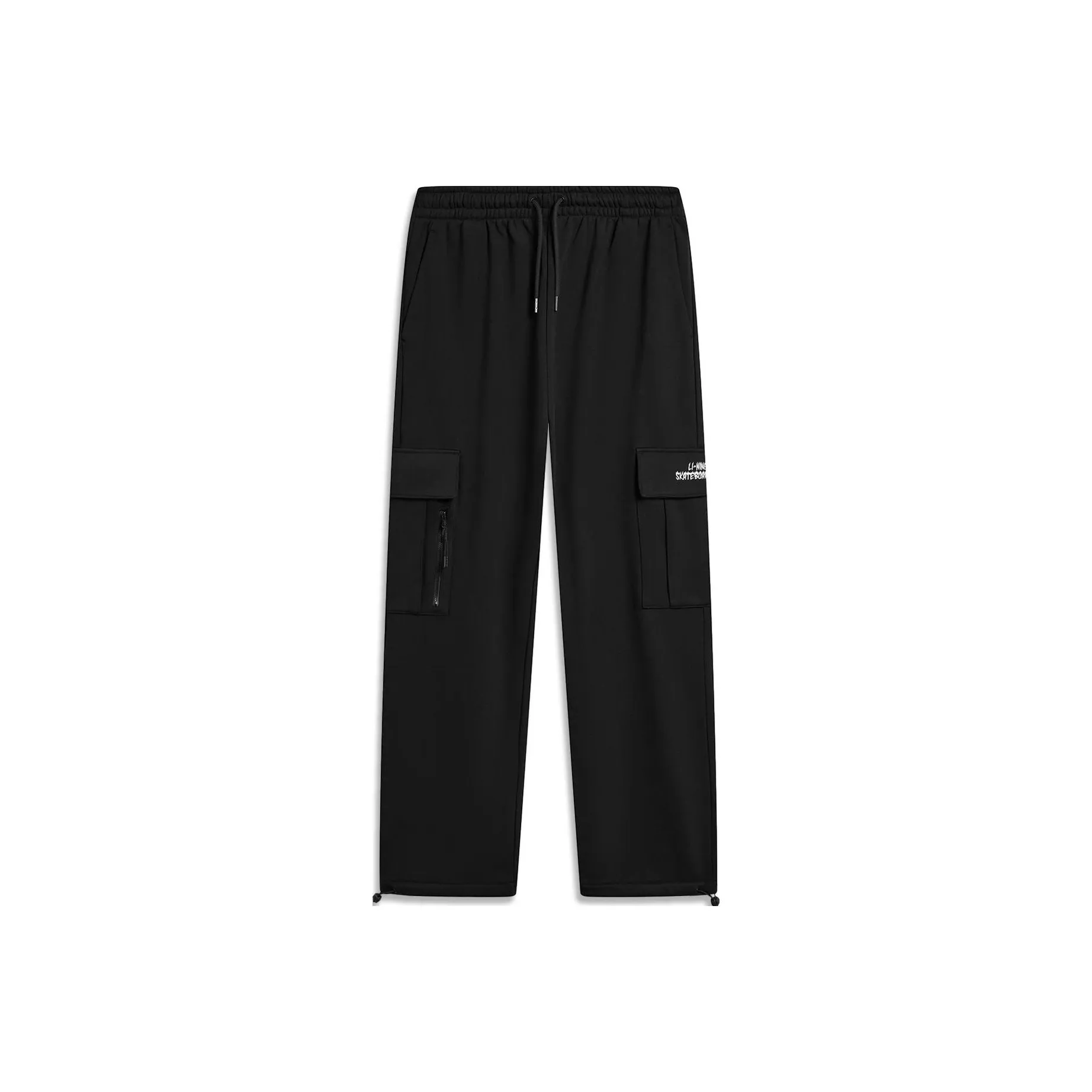 LiNing Skateboard Knitted Sweatpants Men's Black