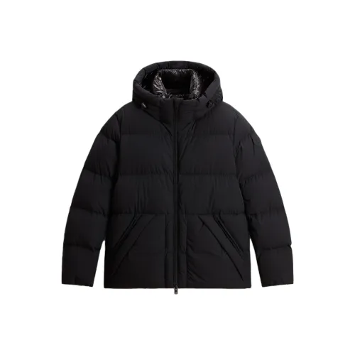 WOOLRICH Черный Мужские пуховики