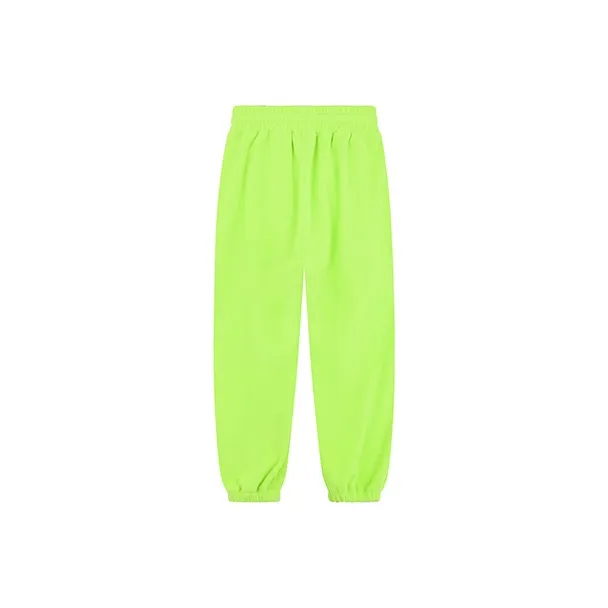 WE11DONE Knitted Sweatpants Unisex Lime Green