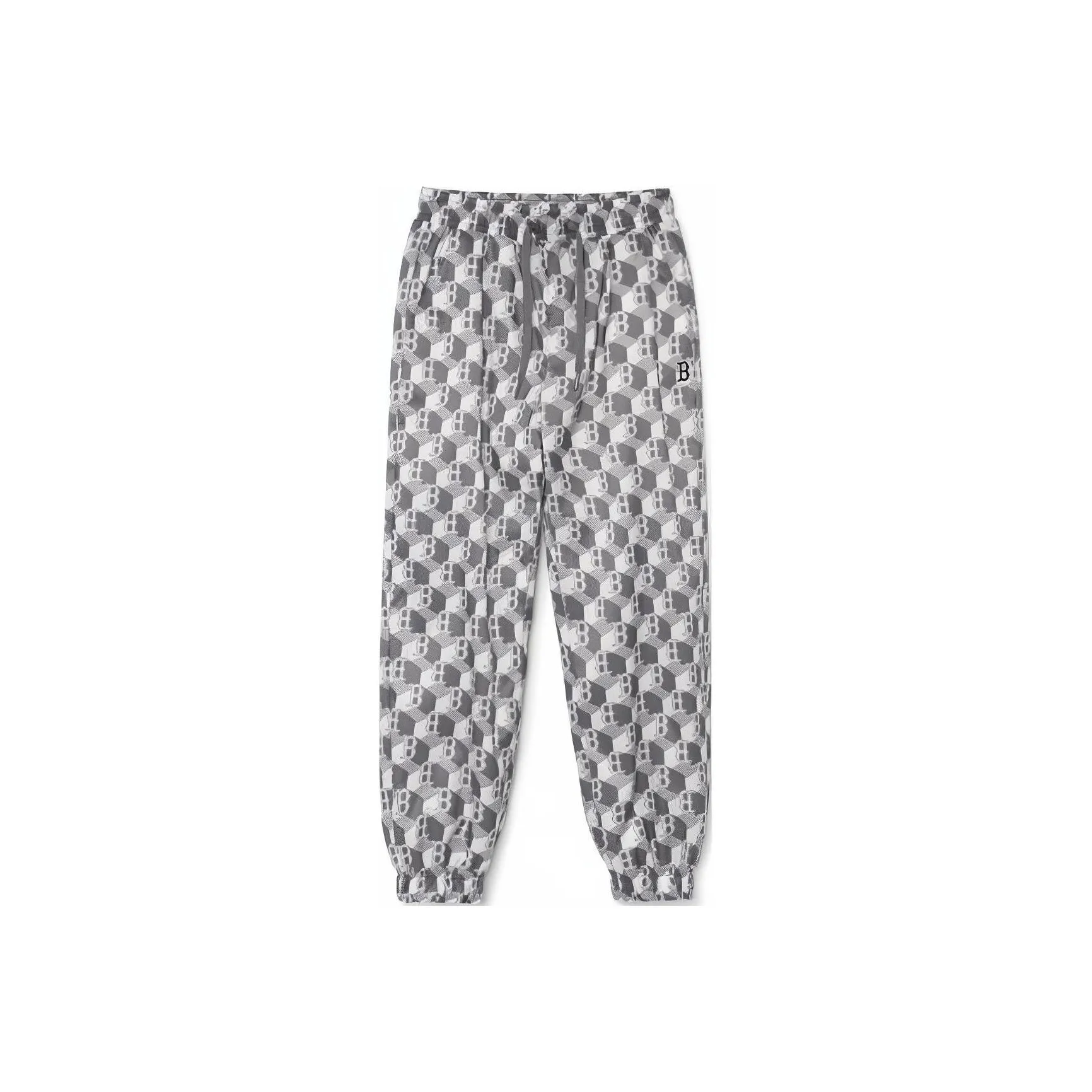 MLB Boston Red Sox Knitted Sweatpants Unisex Gray