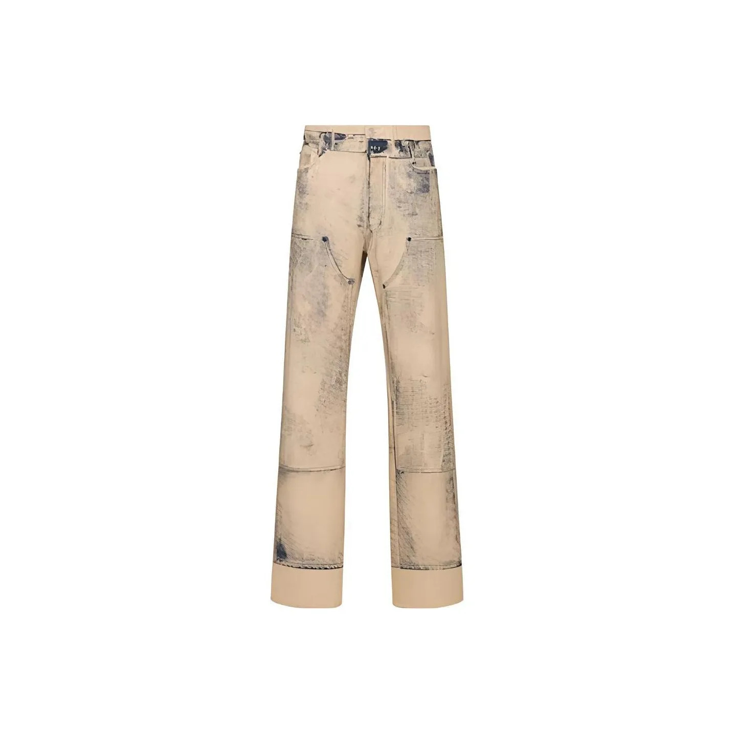 DIOR Homme Button Detailed Straight Leg Jeans