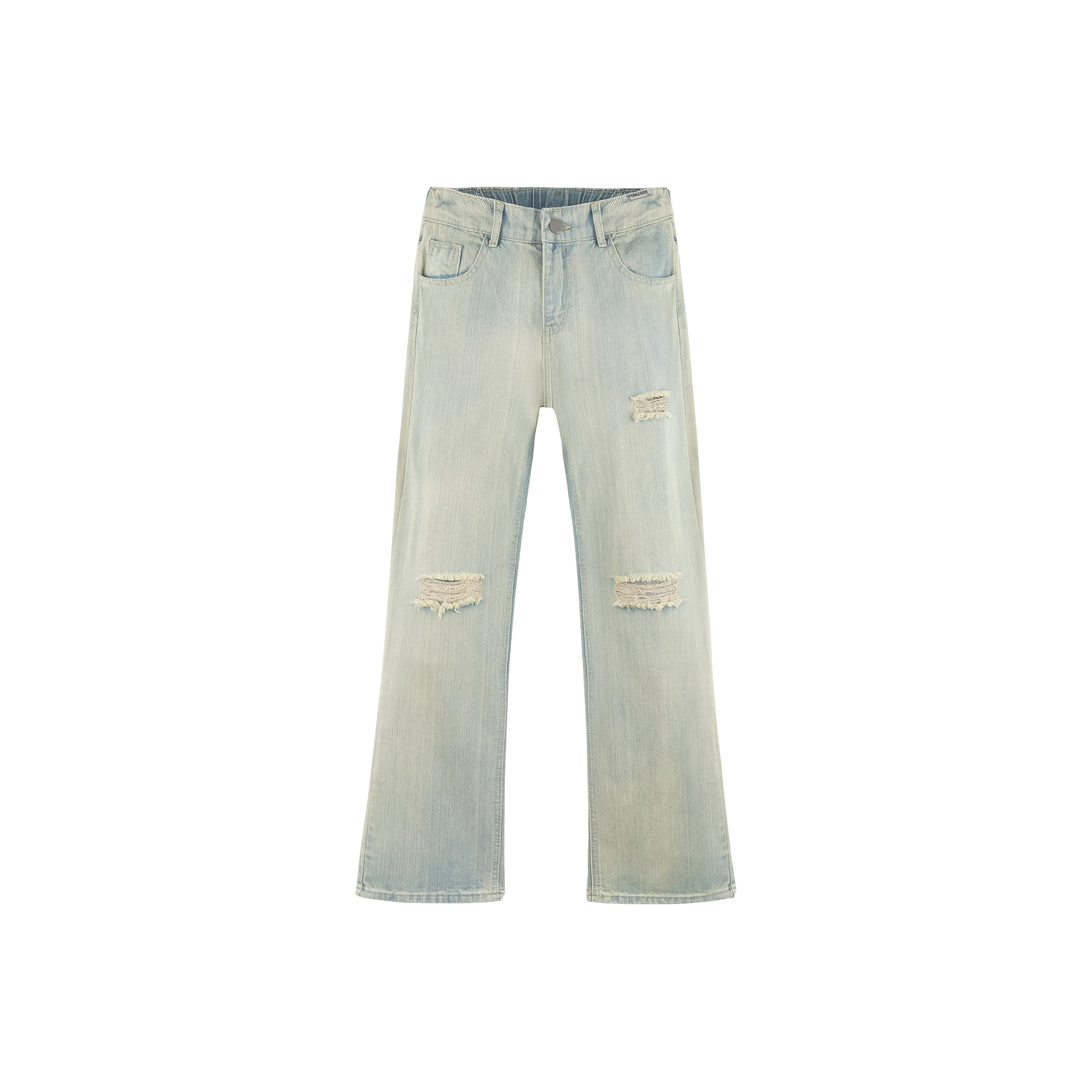 SPONGEBOB SQUAREPANTS Jeans Unisex Light Blue
