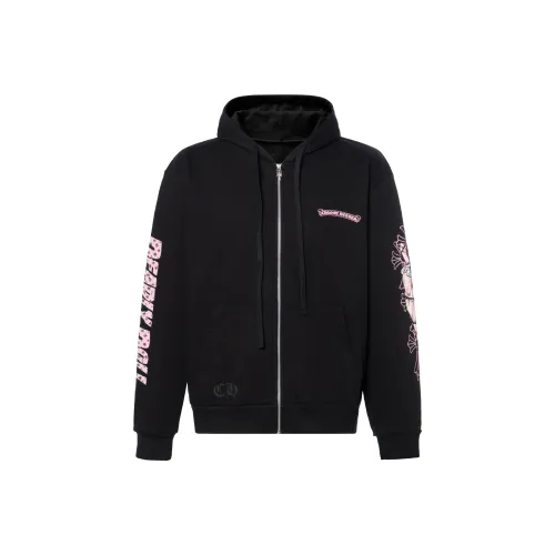 Chrome Hearts Черные Унисекс Куртки