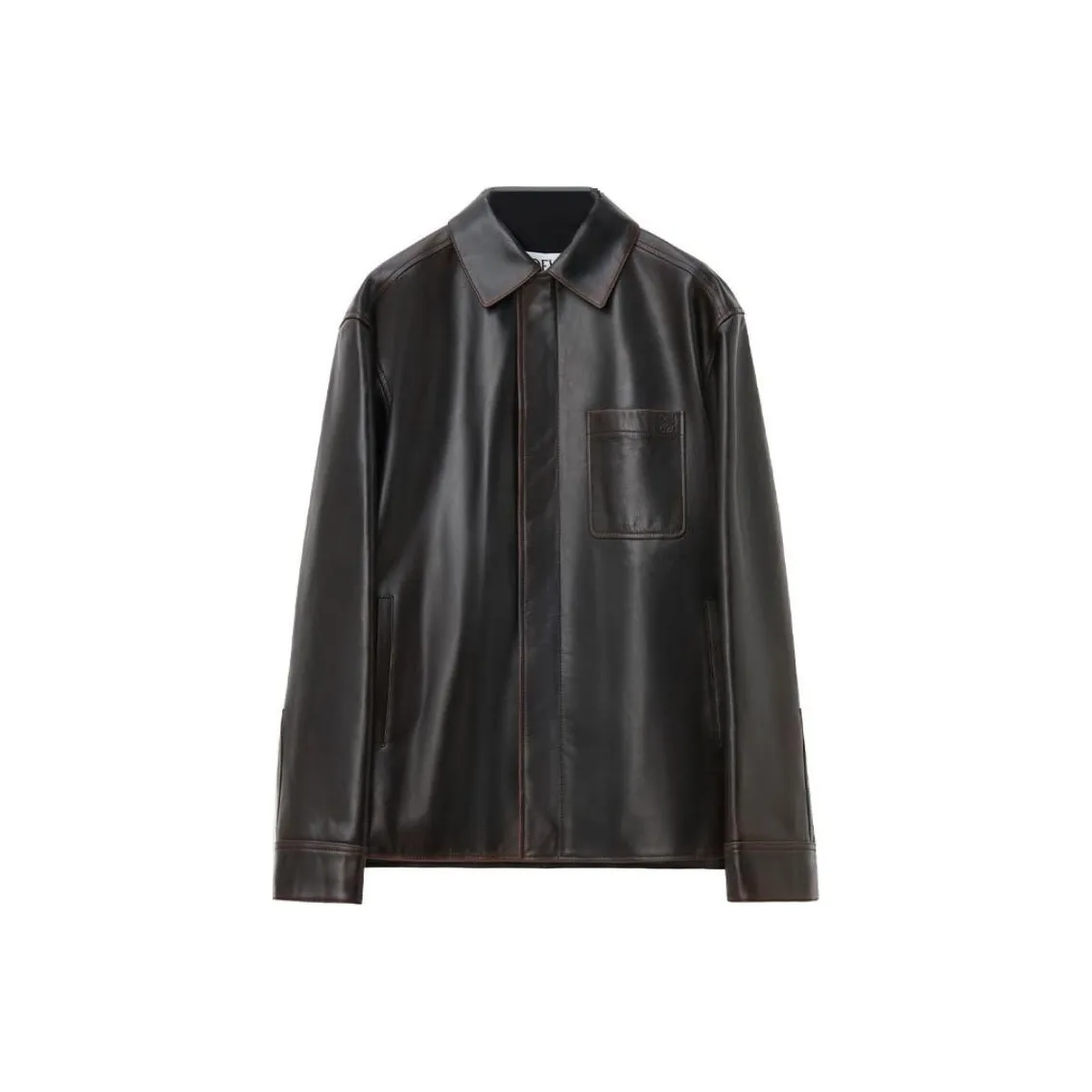 LOEWE Leather Overshirt