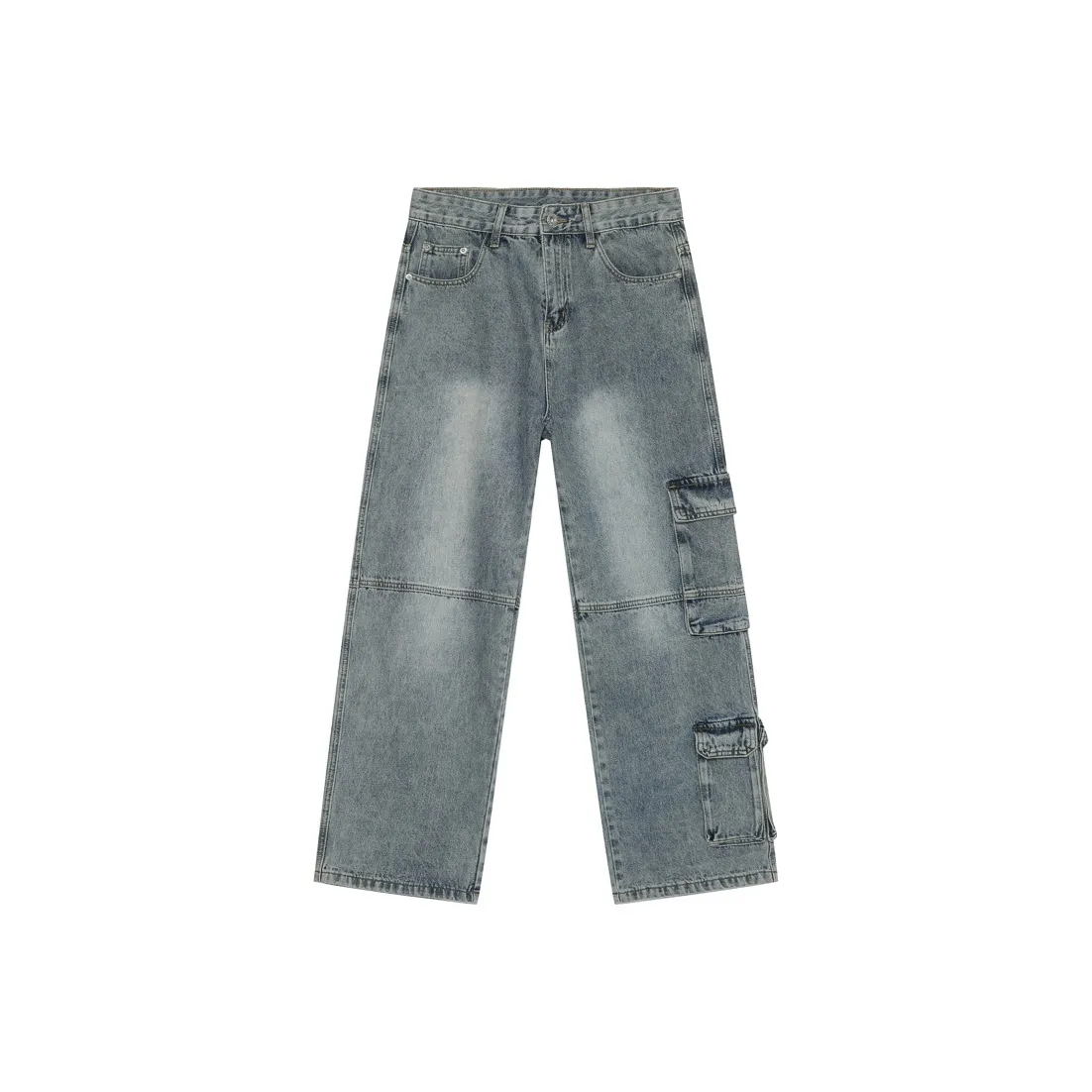 Voguo Relay Синие Унисекс Джинсы