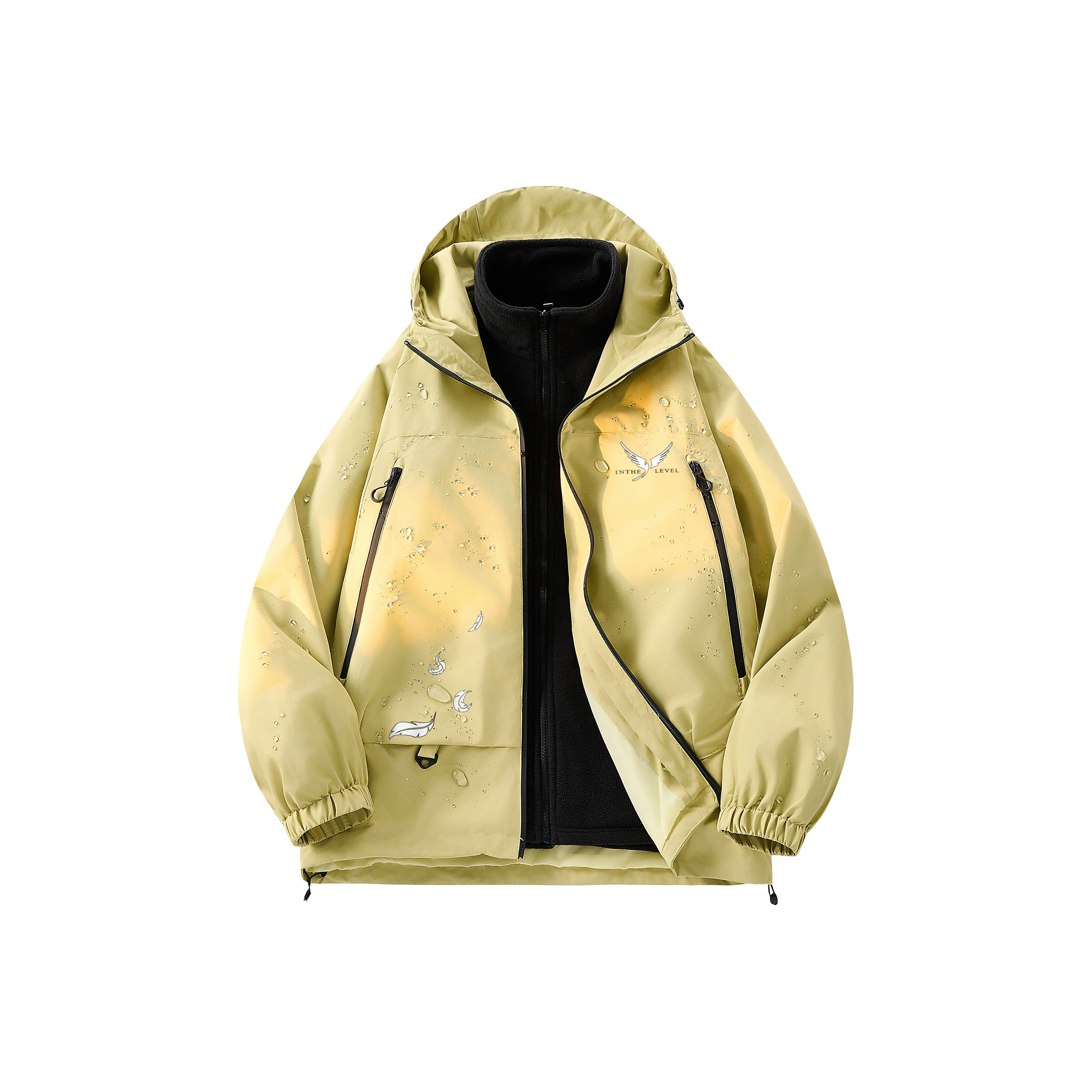 LEVEL Куртка Унисекс Горчично-желтая