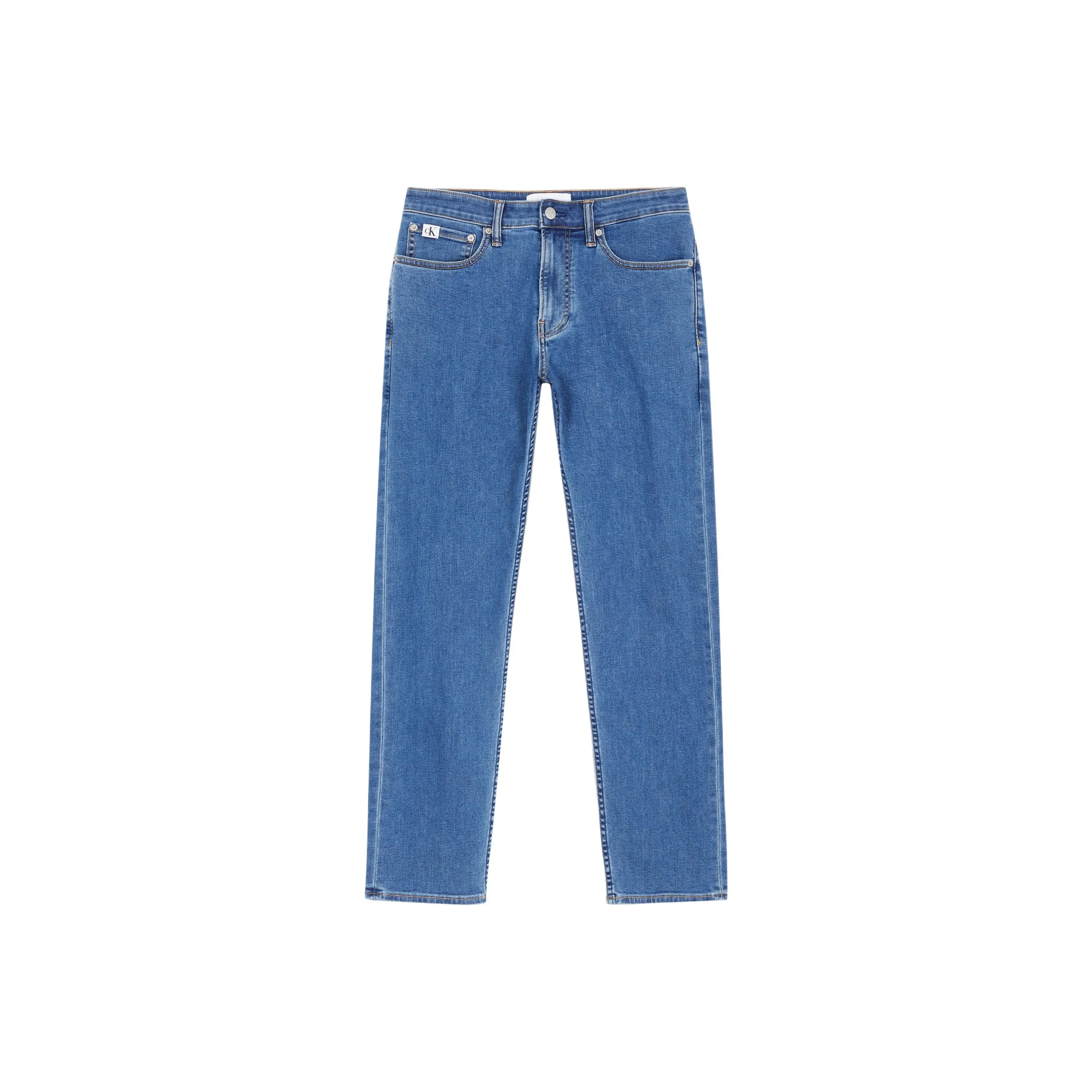 Calvin Klein Джинсы Мужские Средне-Синие