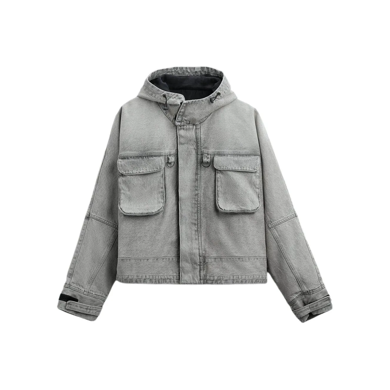 ZARA Jackets & Coats Men's Light Gray