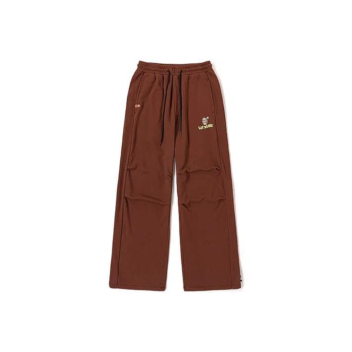 Lee Коричневые Унисекс Вязаные Спортивные брюки