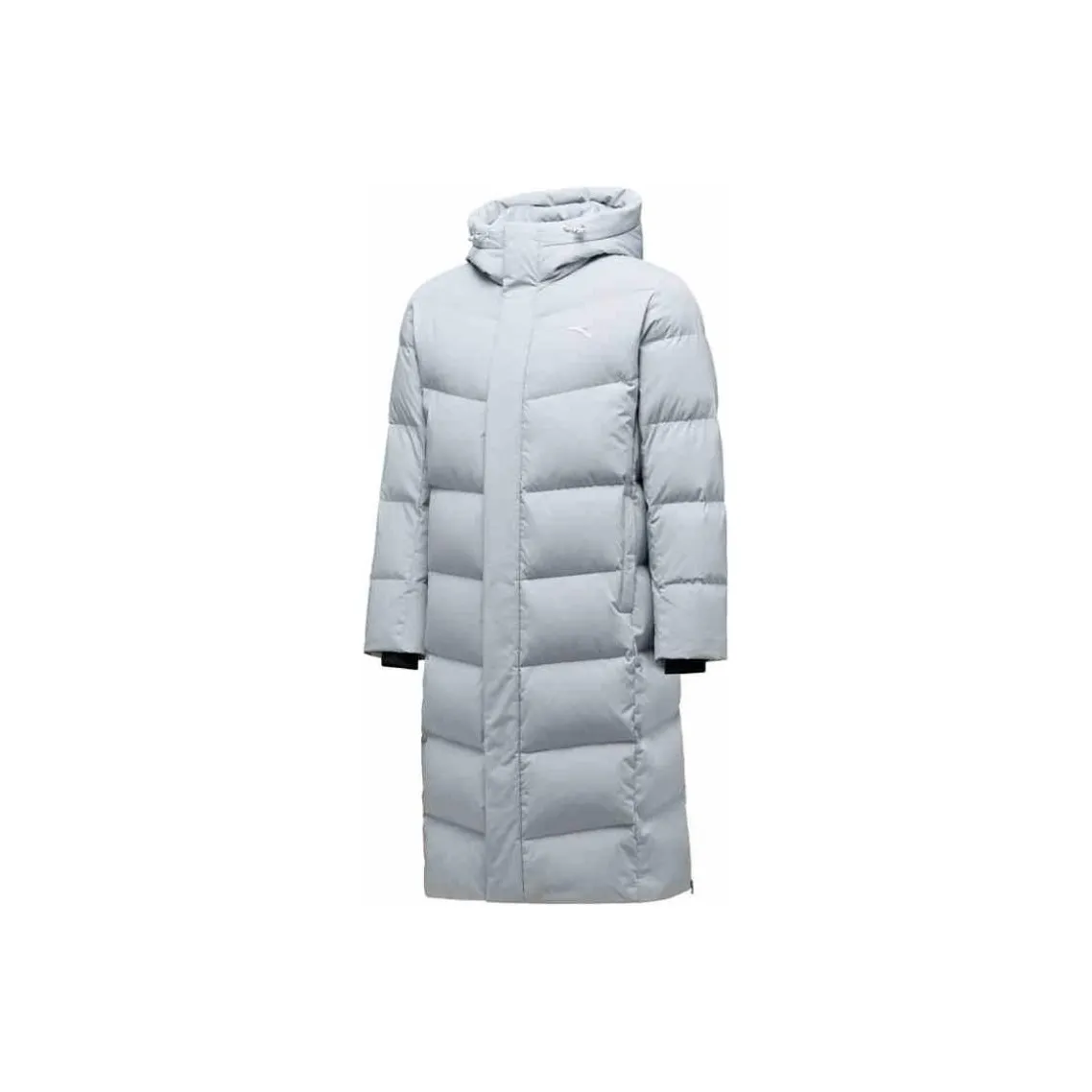 ANTA Sports Life Collection Пуховик Мужской Серый Серебряный