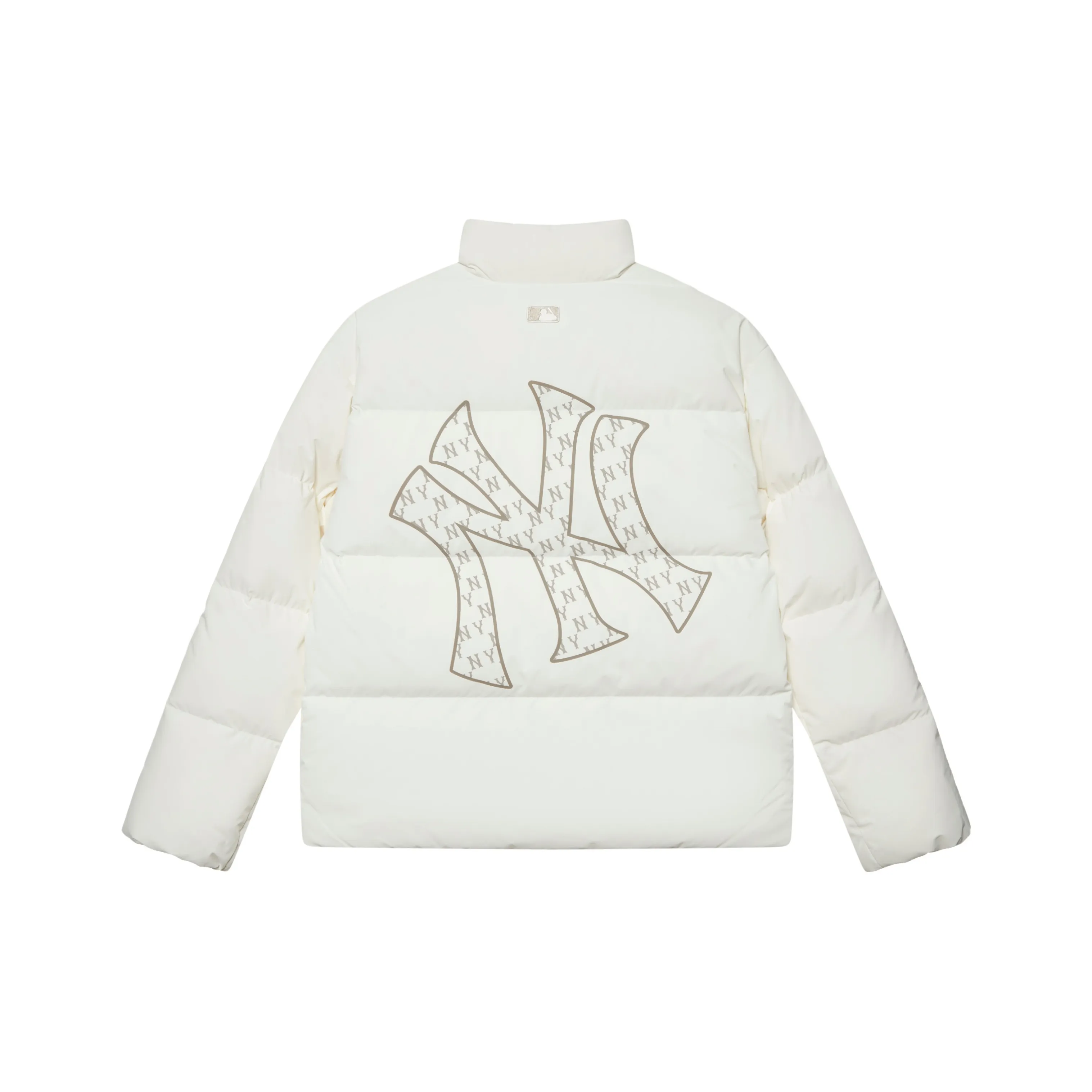 MLB MONOGRAM Коллекция New York Yankees FW24 Down Jacket Unisex Cream