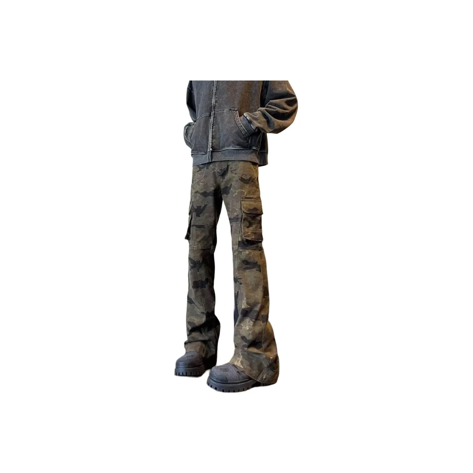 IJRJ Jeans Unisex Camouflage