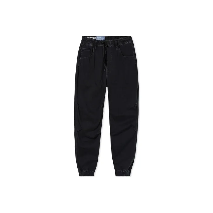 ABLE JEANS Винтажные вымытые черные мужские джинсы