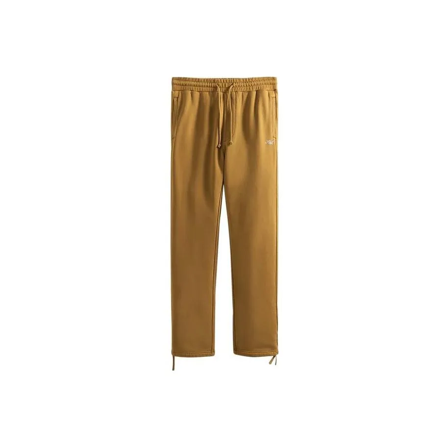 KITH Gold Men's Knitted Training Pants KITH Золотые мужские вязаные тренировочные штаны