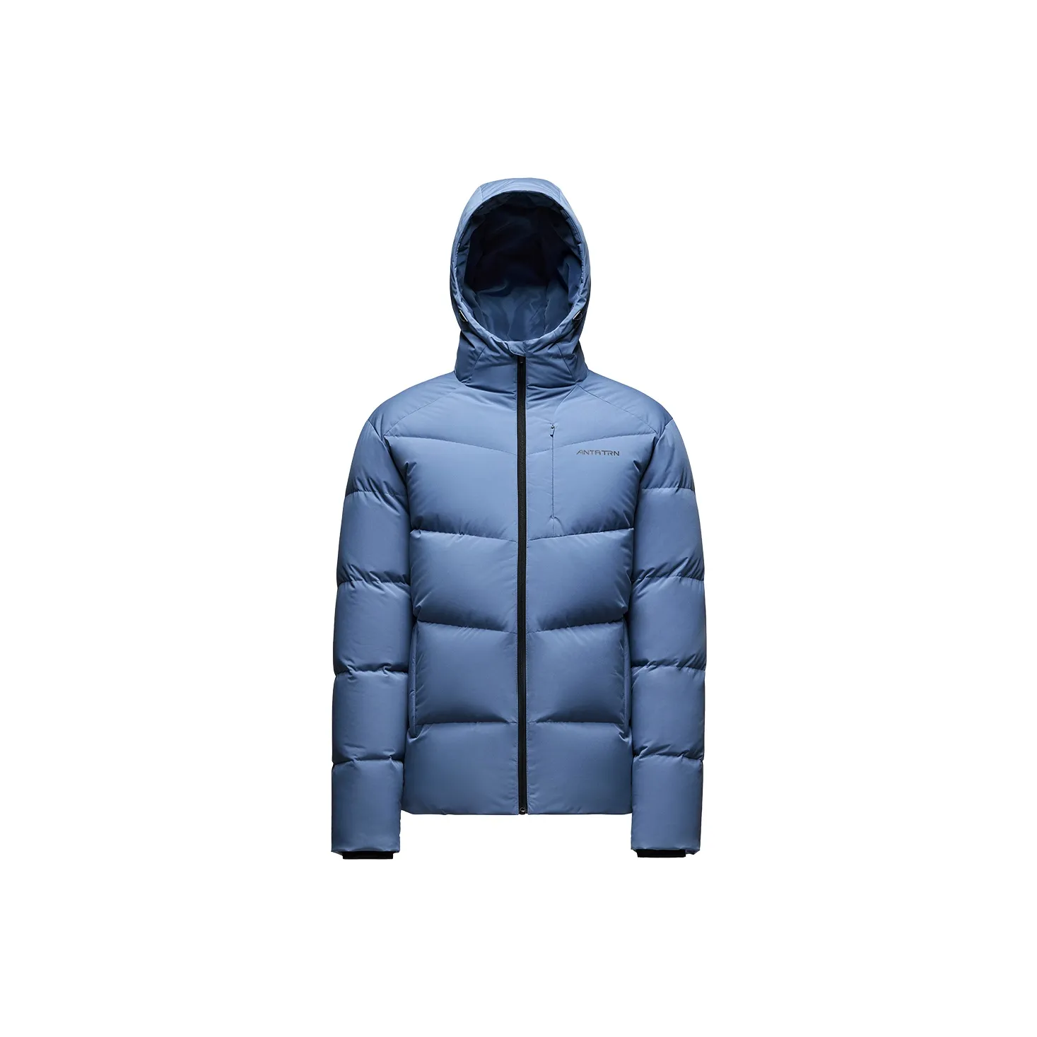 ANTA Пуховик Мужской Шахматная доска Серый