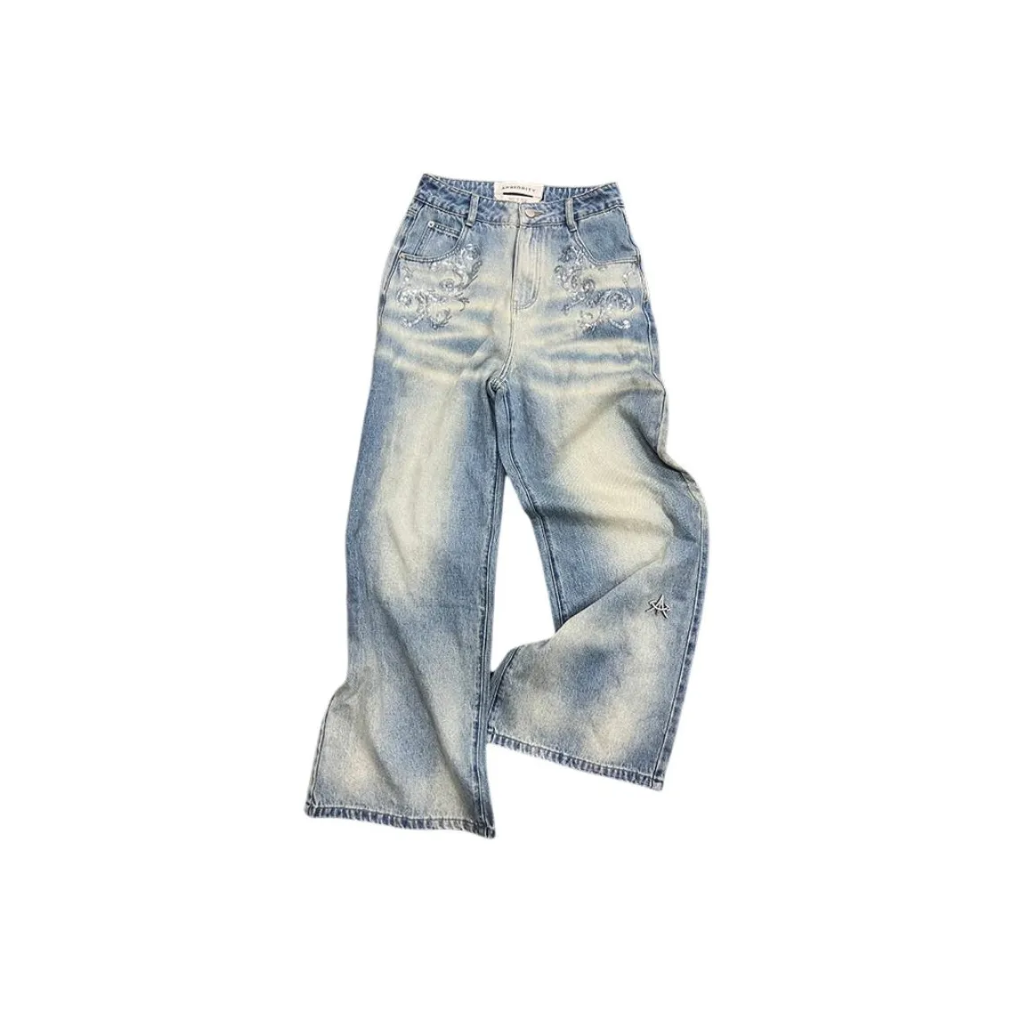 Apriority Clothing Jeans Unisex Sky Blue