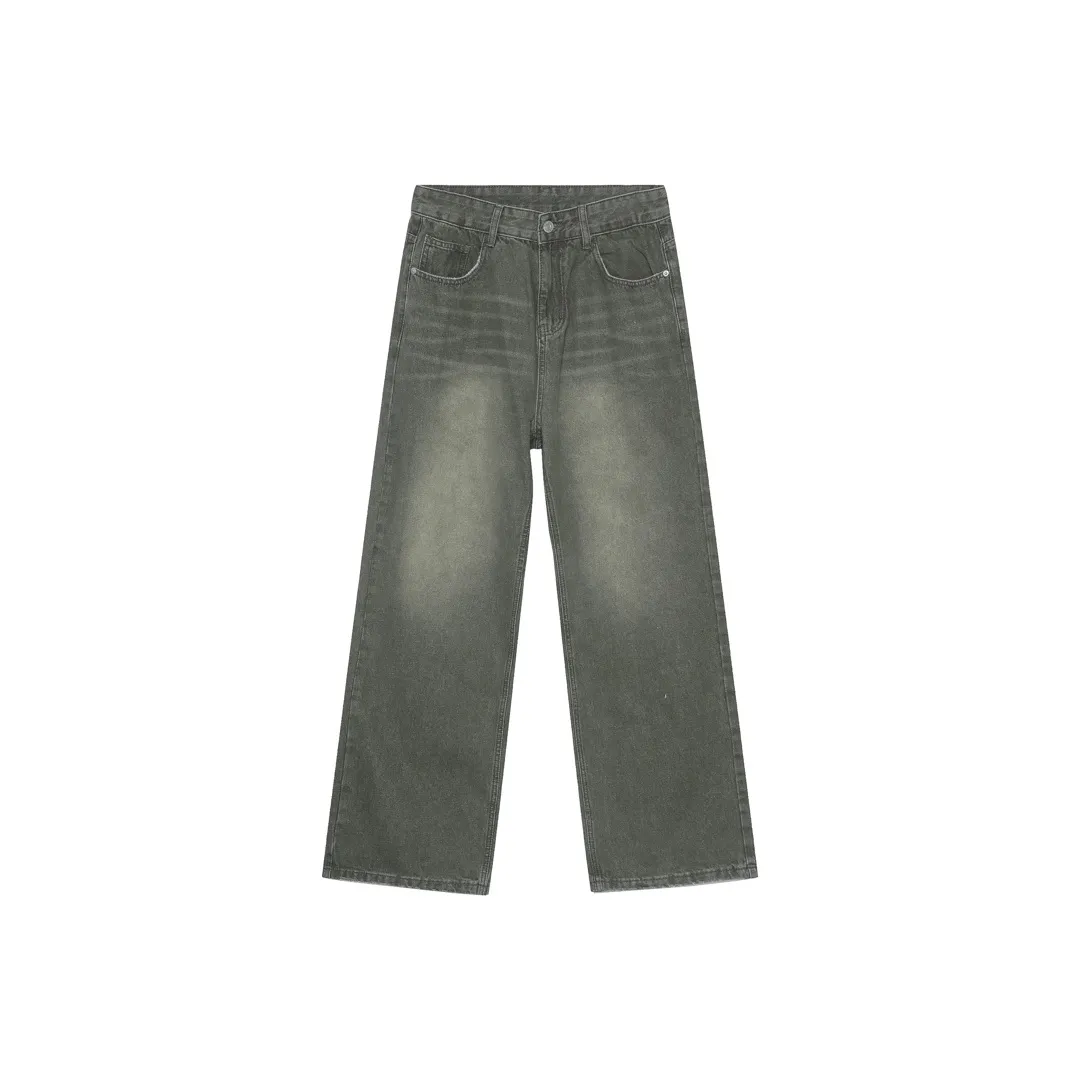 Voguo Relay Jeans Unisex Vintage Green