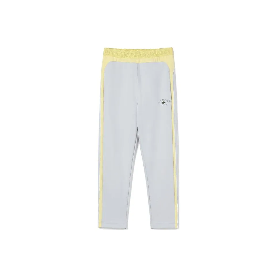 LACOSTE Knitted Sweatpants Men's Gray