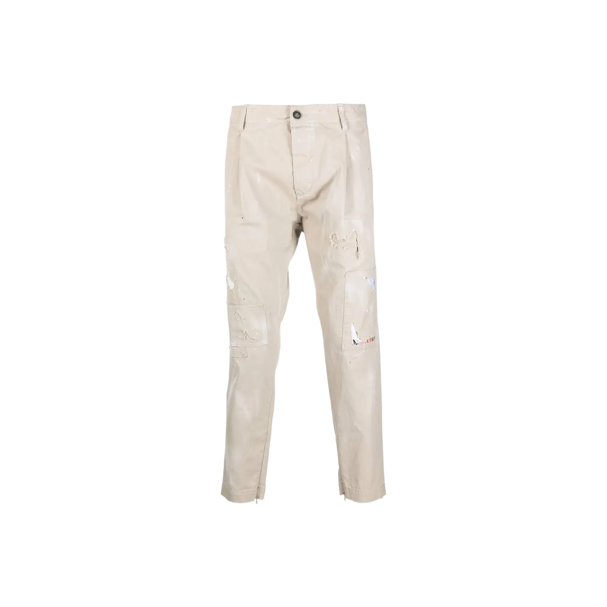 DSQUARED 2 SS22 Повседневные брюки Мужские Хаки