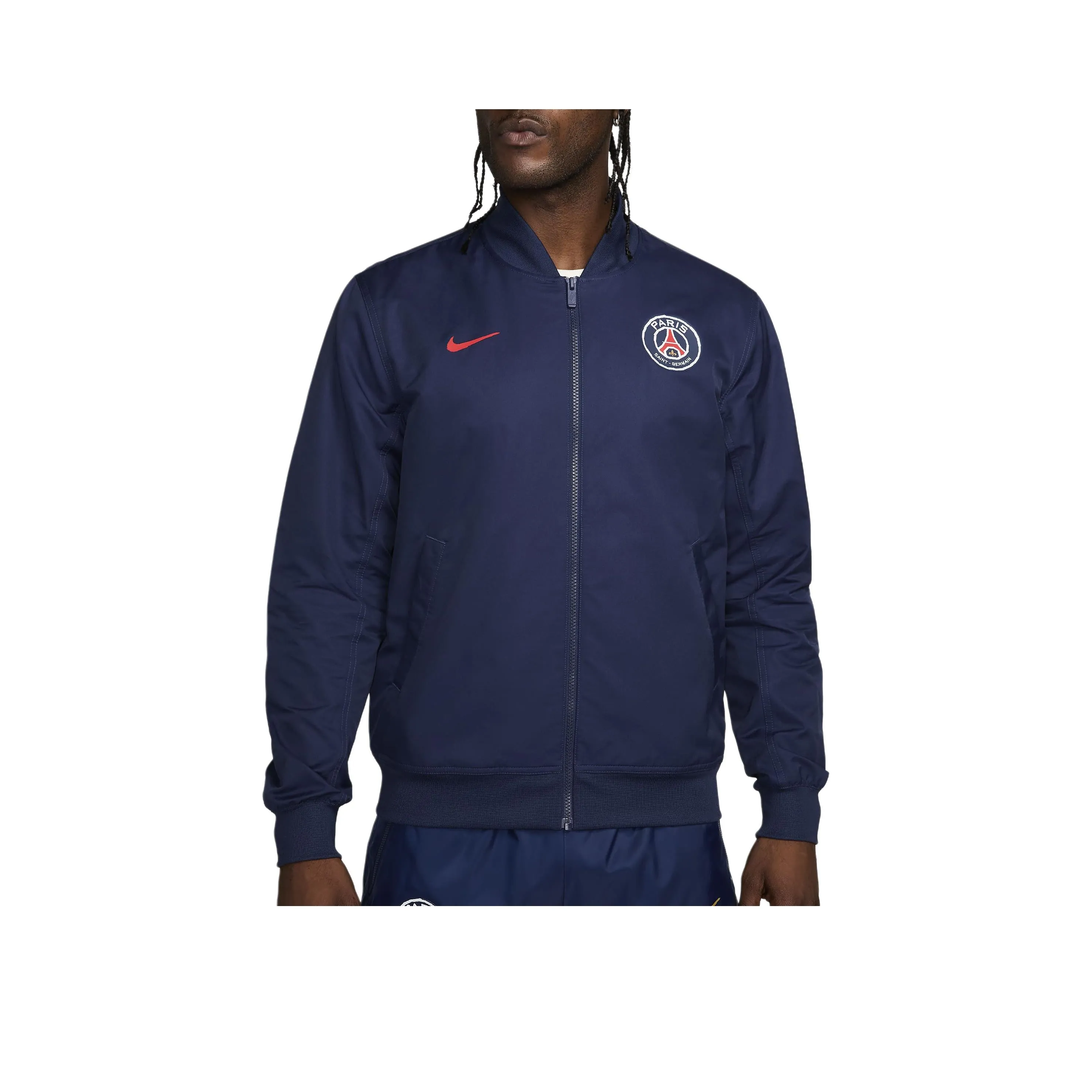 Nike Paris Saint Germain FW24 Куртки и Пальто Мужской Морской Синий