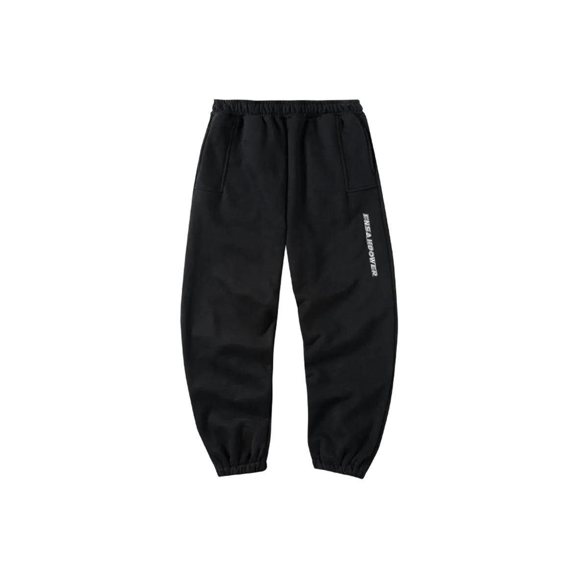 ENSHADOWER Утолщенные Wa Флисовые Линейные Повседневные Брюки Зимние Унисекс