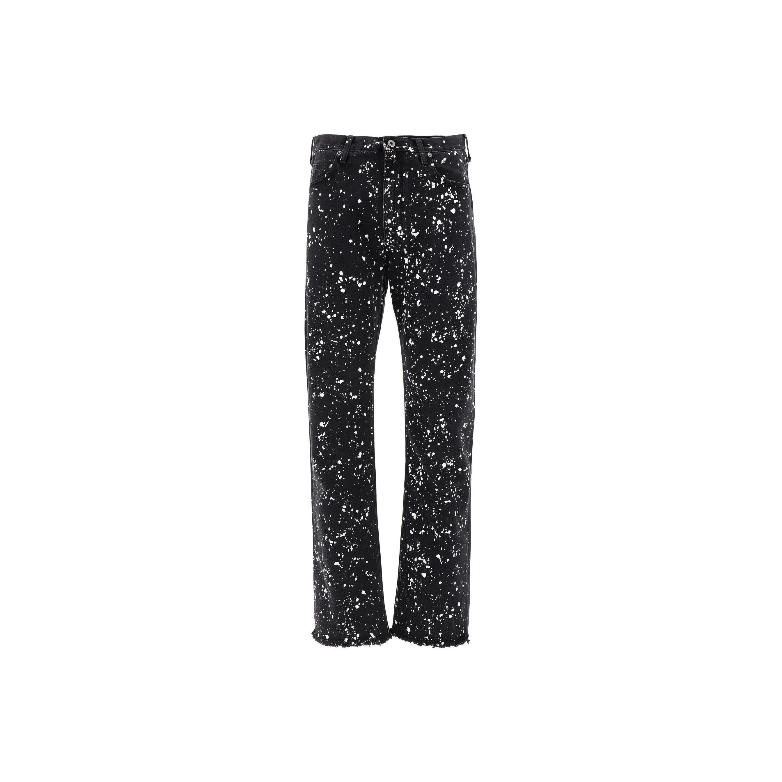 OFF WHITE Paint Relax Fit Jeans