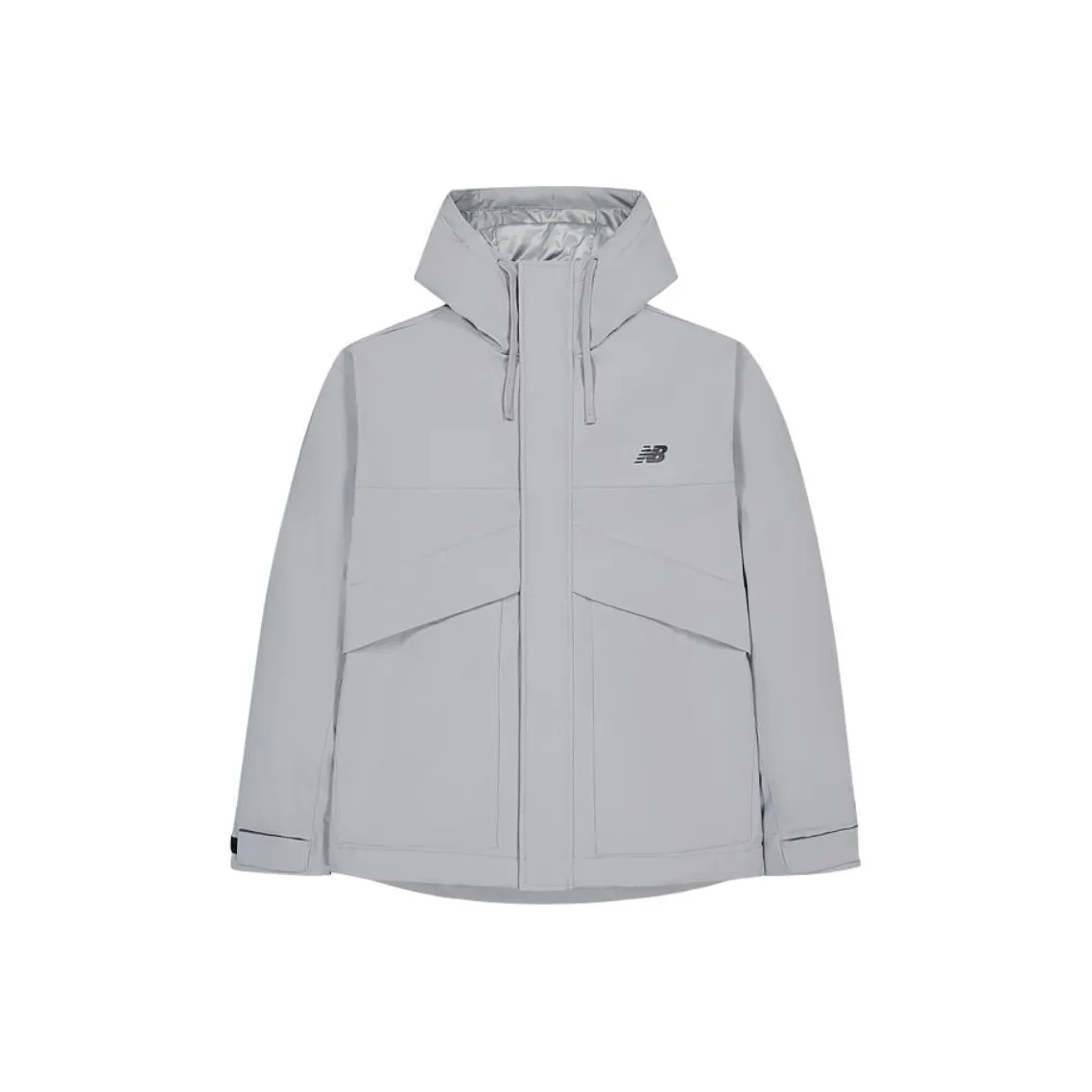 New Balance совместная куртка мужская серебристо-серая