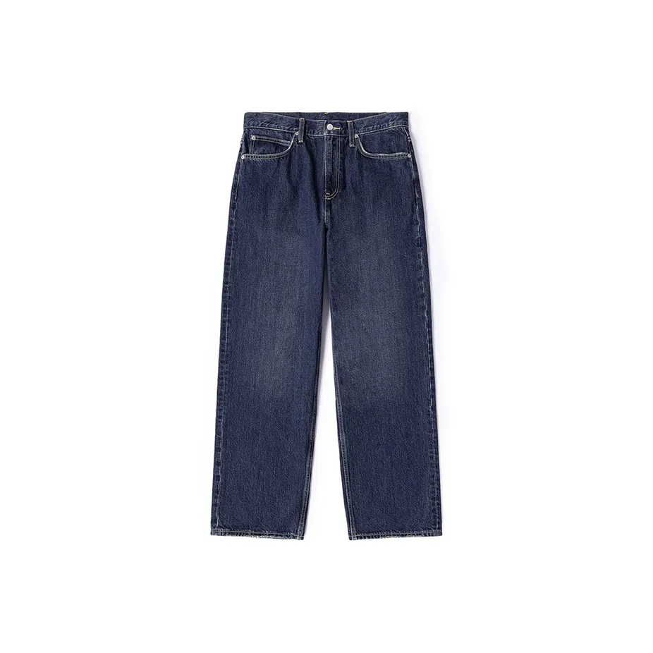 Lee Medium Blue Men's Jeans Ли Средне-синие Мужские Джинсы