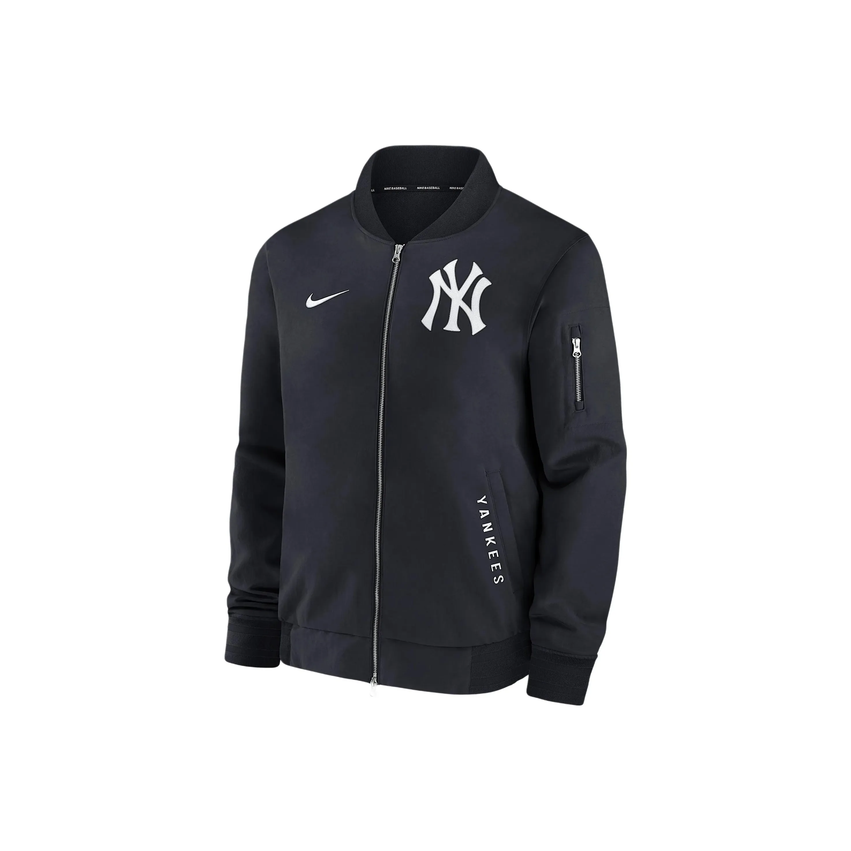 Nike New York Yankees Authentic Collection Dugout Men's Nike Mlb Full Zip Bomber Jacket