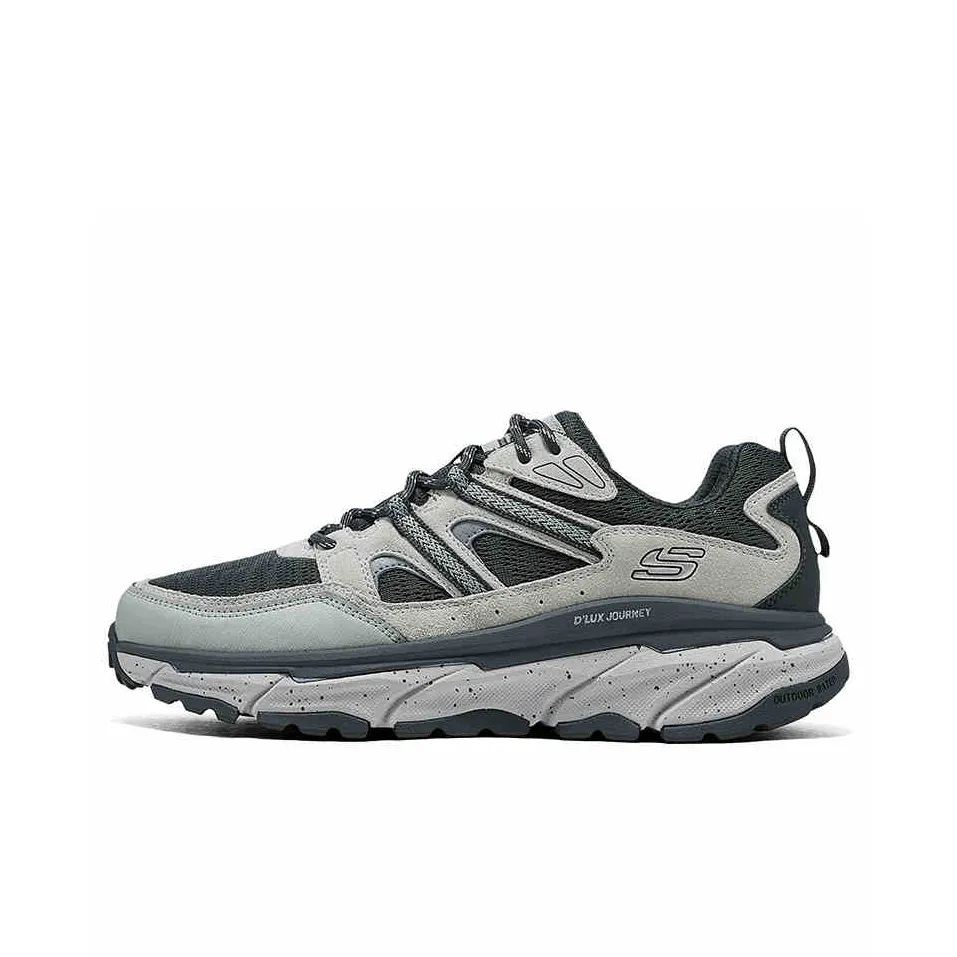 Skechers OUTDOOR MENS Низкий Топ Уличная Обувь Мужская Серый